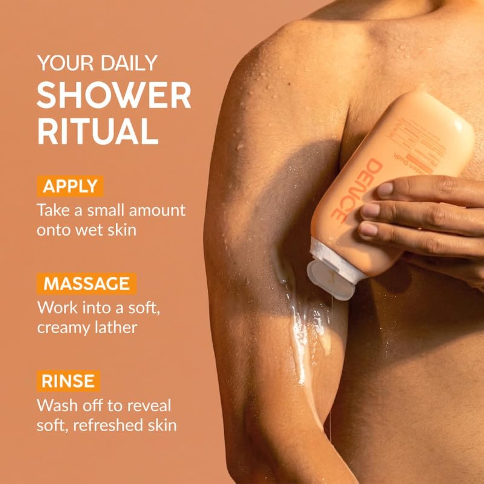Golden Oudh Body Wash with Antioxidant Complex for Radiance